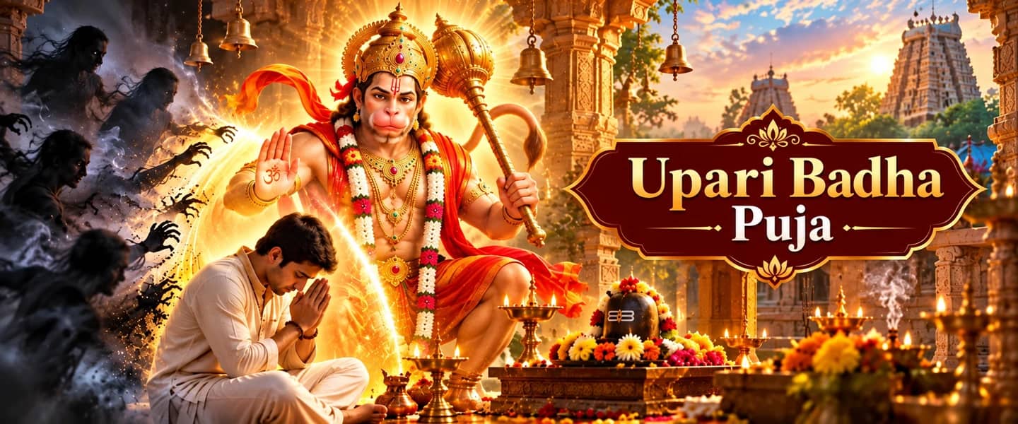Upari Badha Puja puja banner