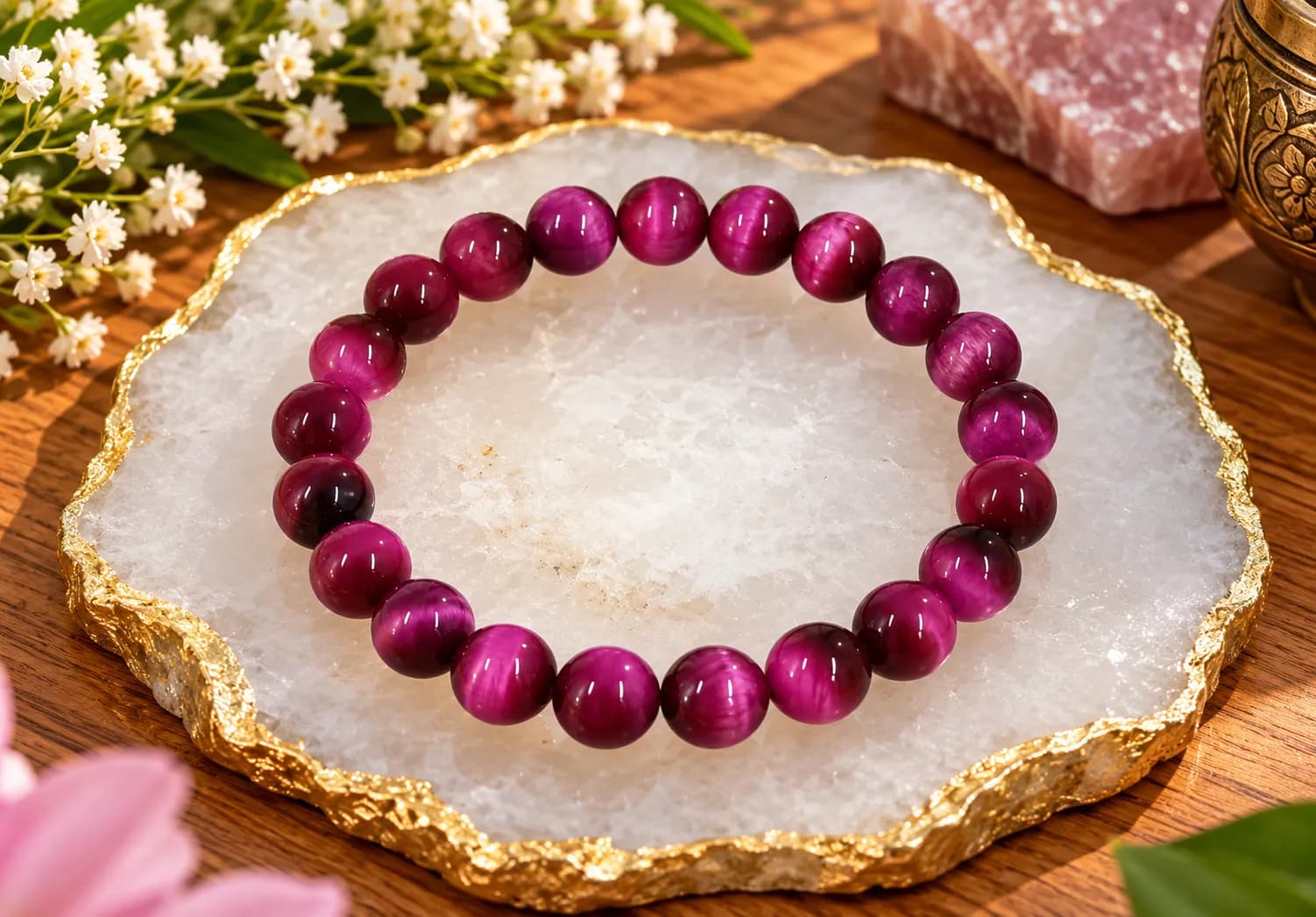 Pink Tiger Eye