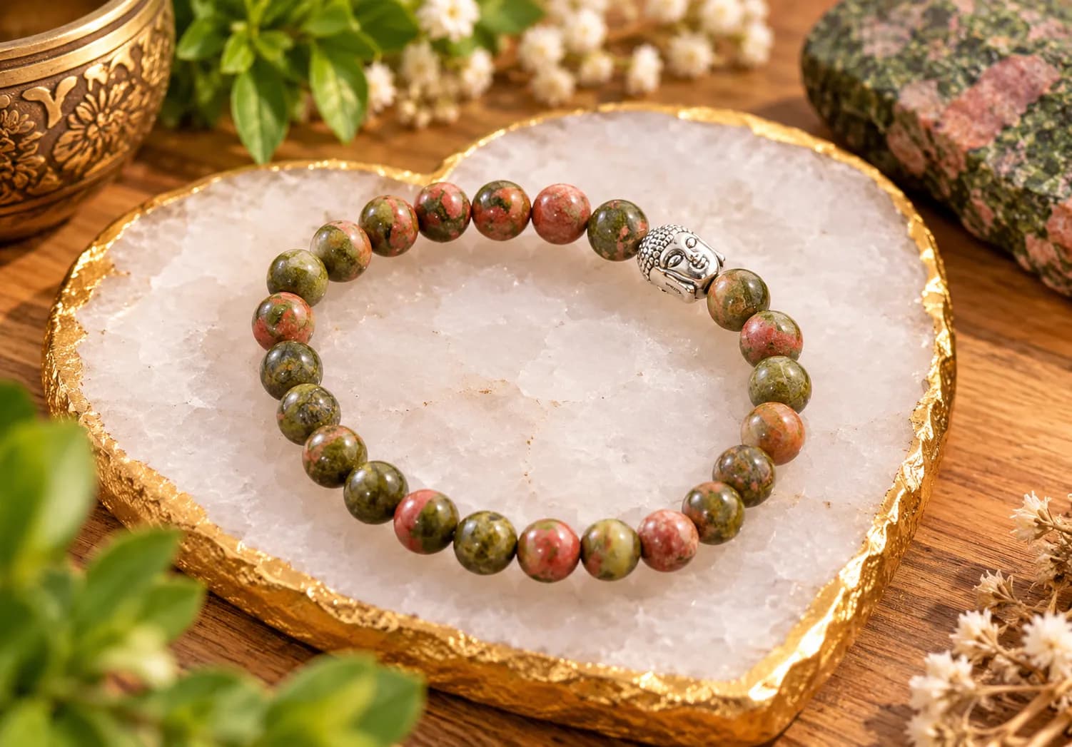 Unakite Bracelet